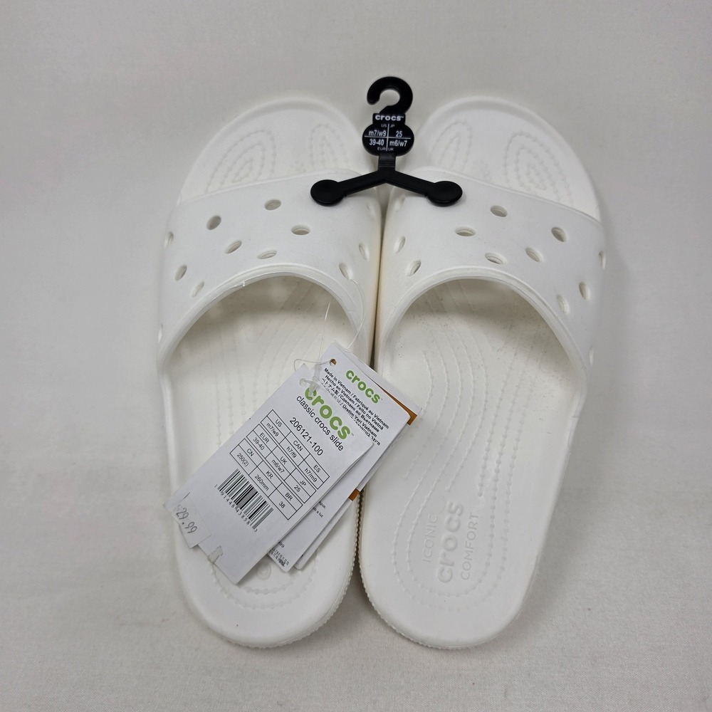 NWT Men's Crocs Classic Slides! Size 7 Womens 9